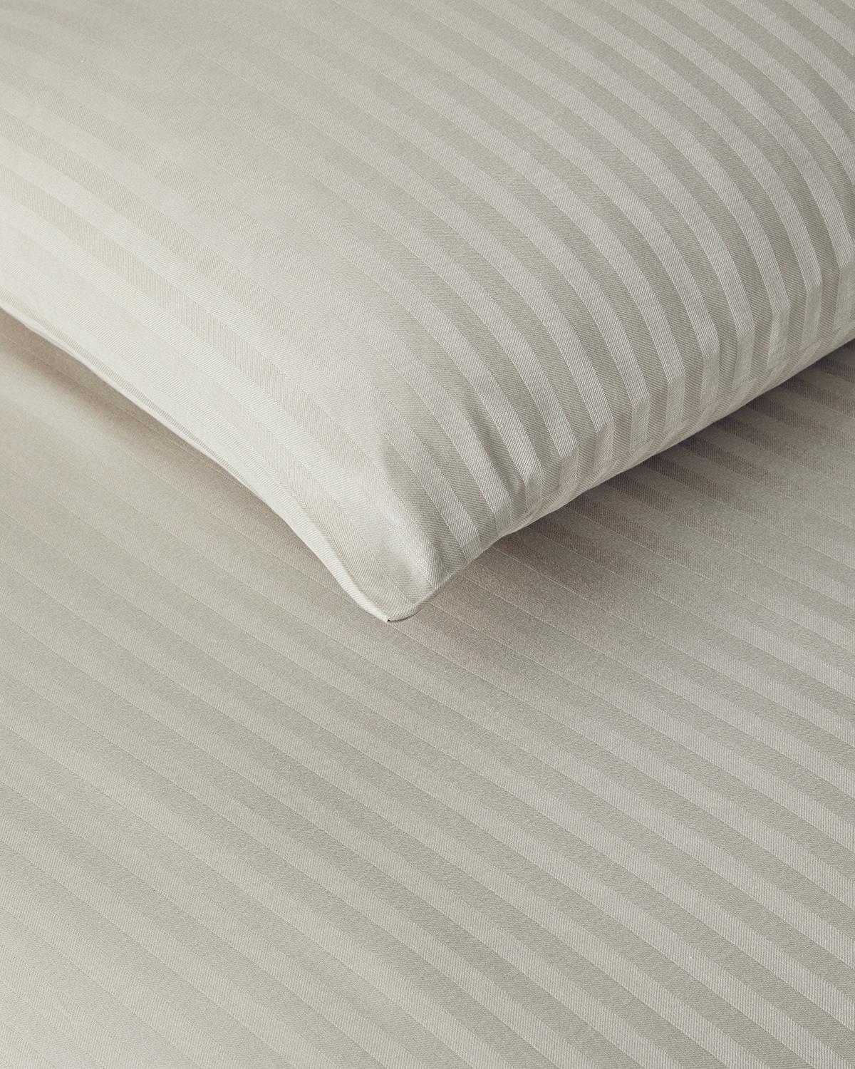 Crystal İpeksi Twill Tek Kişilik Nevresim Takımı Taş Rengi