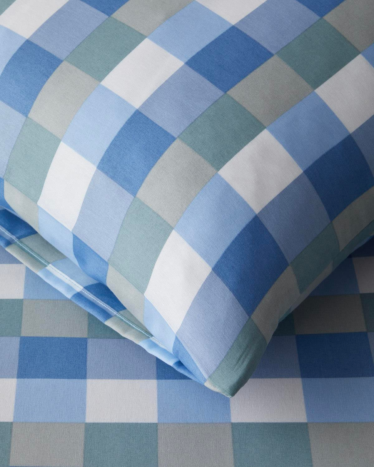 Cuby Kolay Ütülenir Tek Kişilik Nevresim Seti 160x220 cm Seledon - Mavi