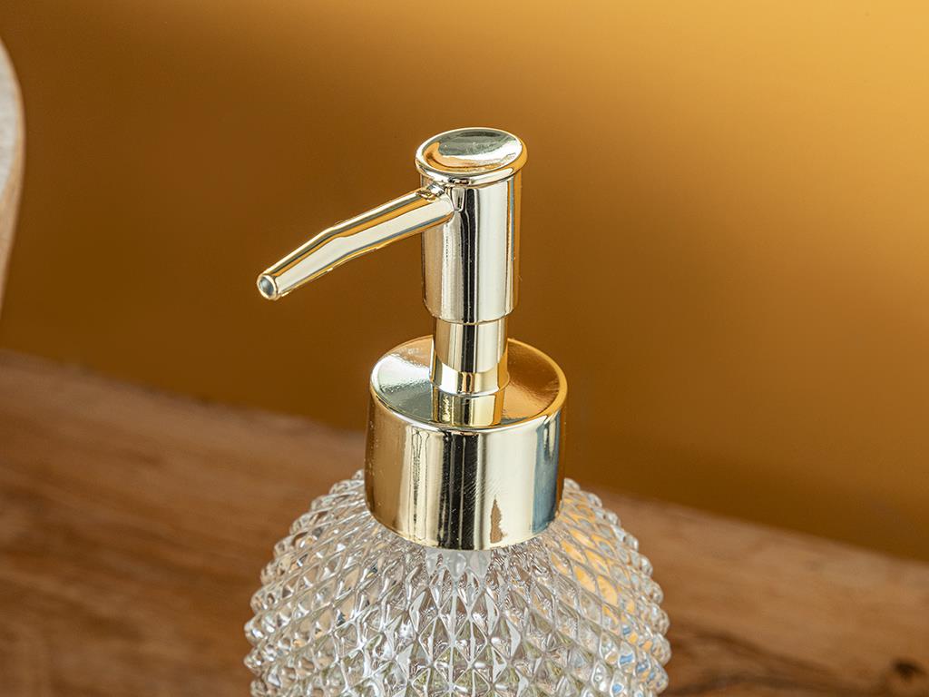 Darcy Cam Banyo Sıvı Sabunluk 350 ml Şeffaf