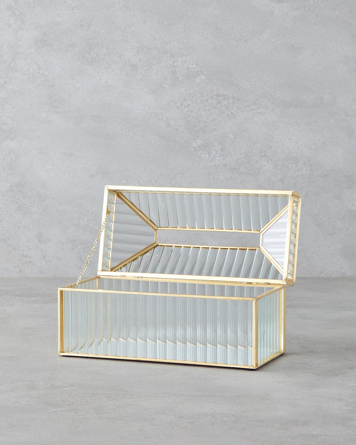 Deluxe Dekoratif Peçetelik 23x14 cm Gold