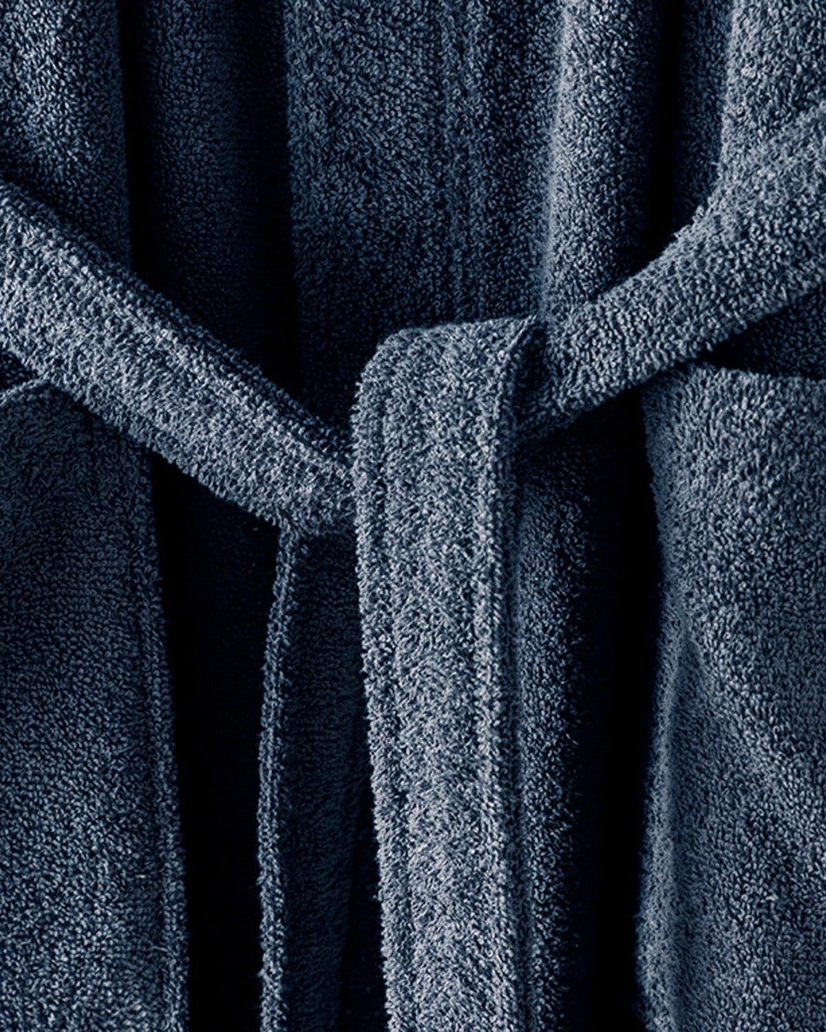 Dia Pamuklu Kimono Bornoz Mavi