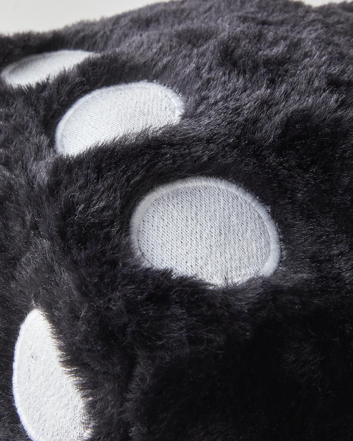 Dice Dekoratif Kırlent 20x20 cm Siyah