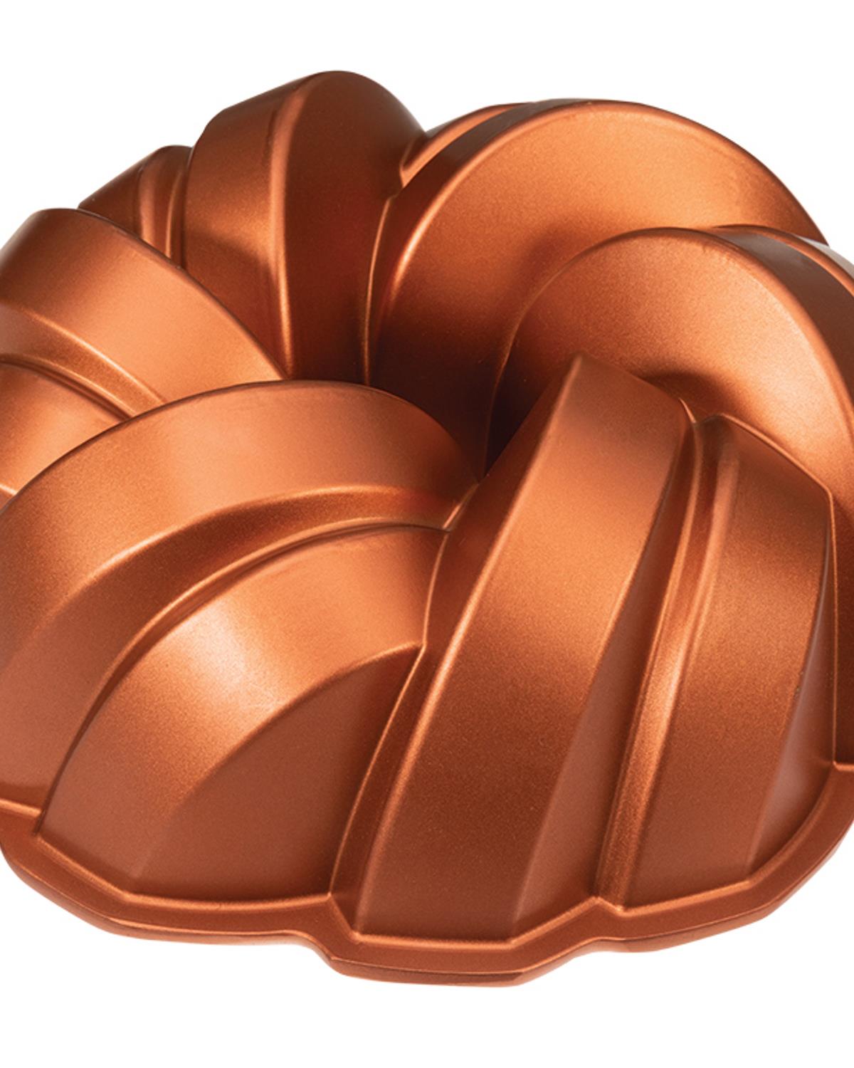 Dream Alüminyum Döküm Kek Kalıbı Bronz