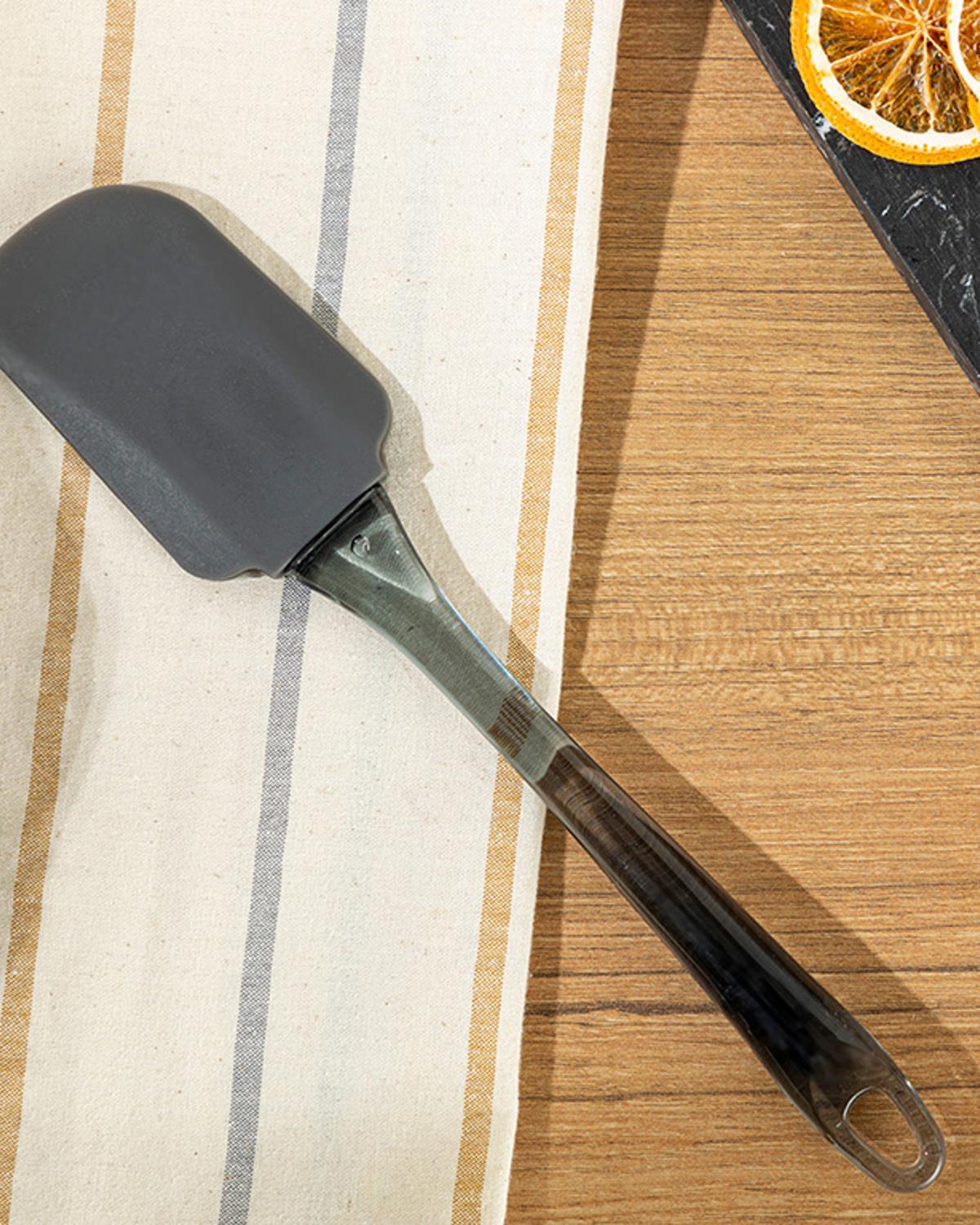 Eggy Silikon Spatula Siyah
