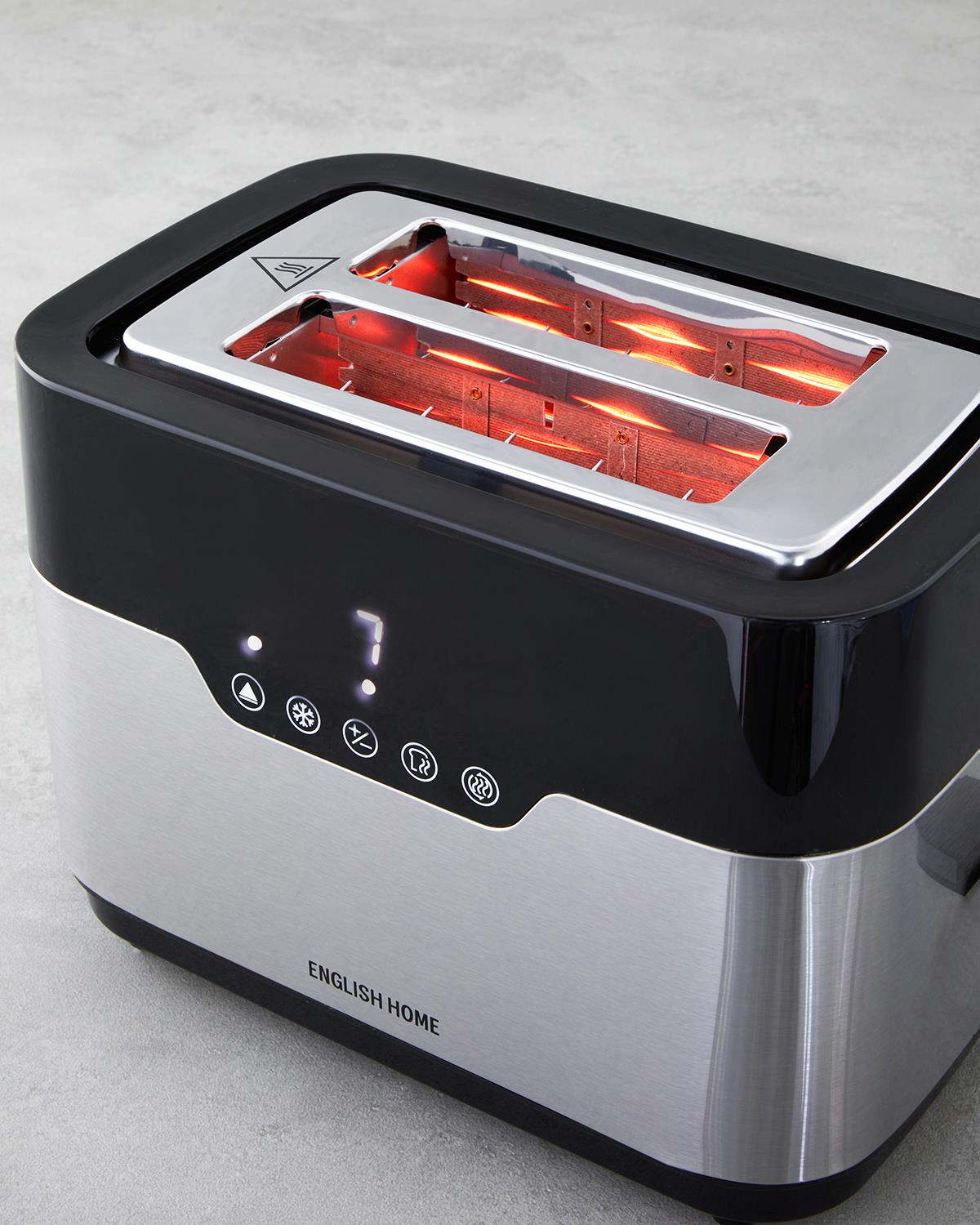 EKM 5001 Dijital Ekmek Kızartma Makinesi 920W Siyah-Krom