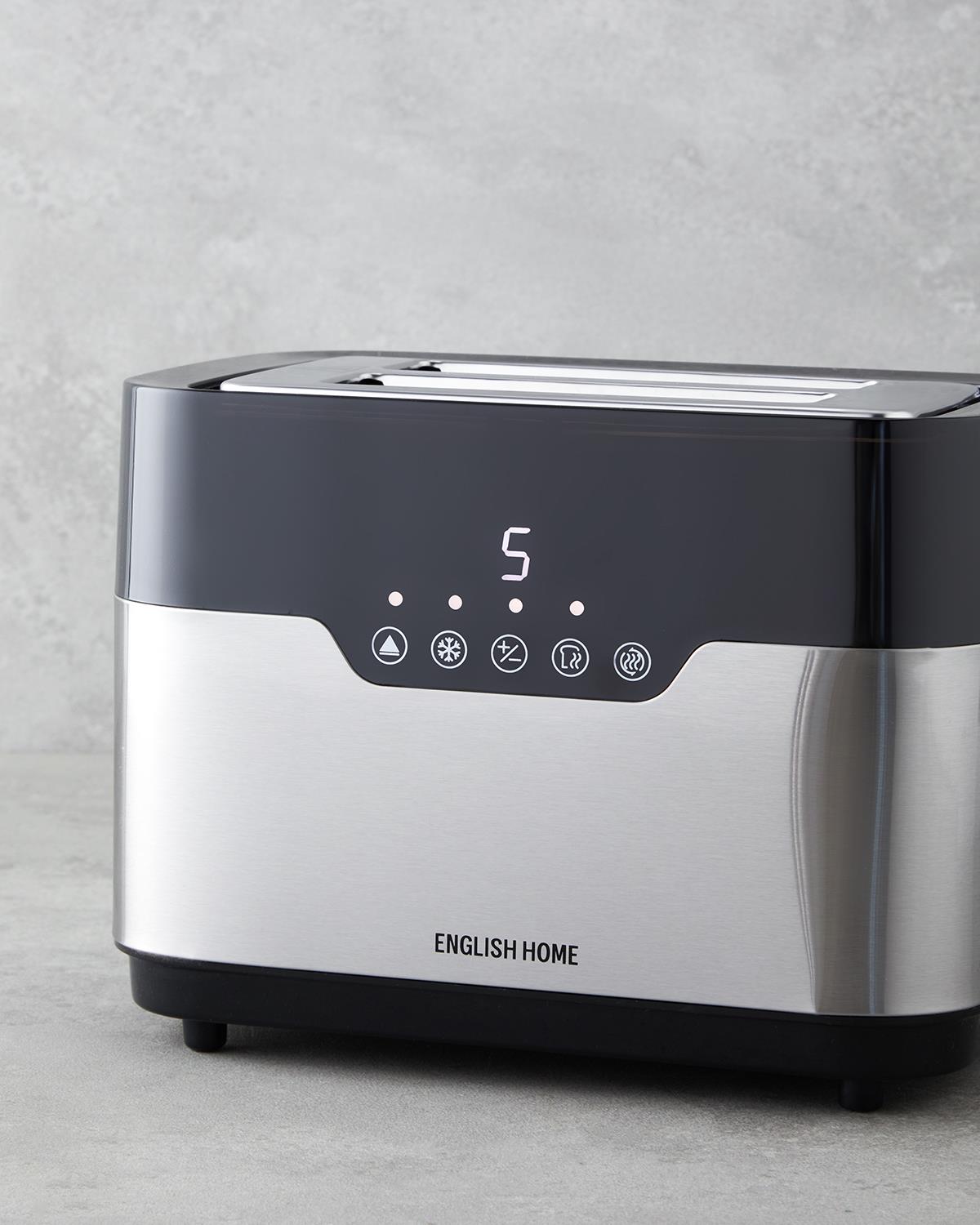 EKM 5001 Dijital Ekmek Kızartma Makinesi 920W Siyah-Krom