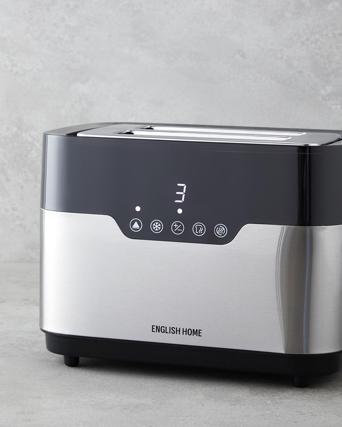 EKM 5001 Dijital Ekmek Kızartma Makinesi 920W Siyah-Krom