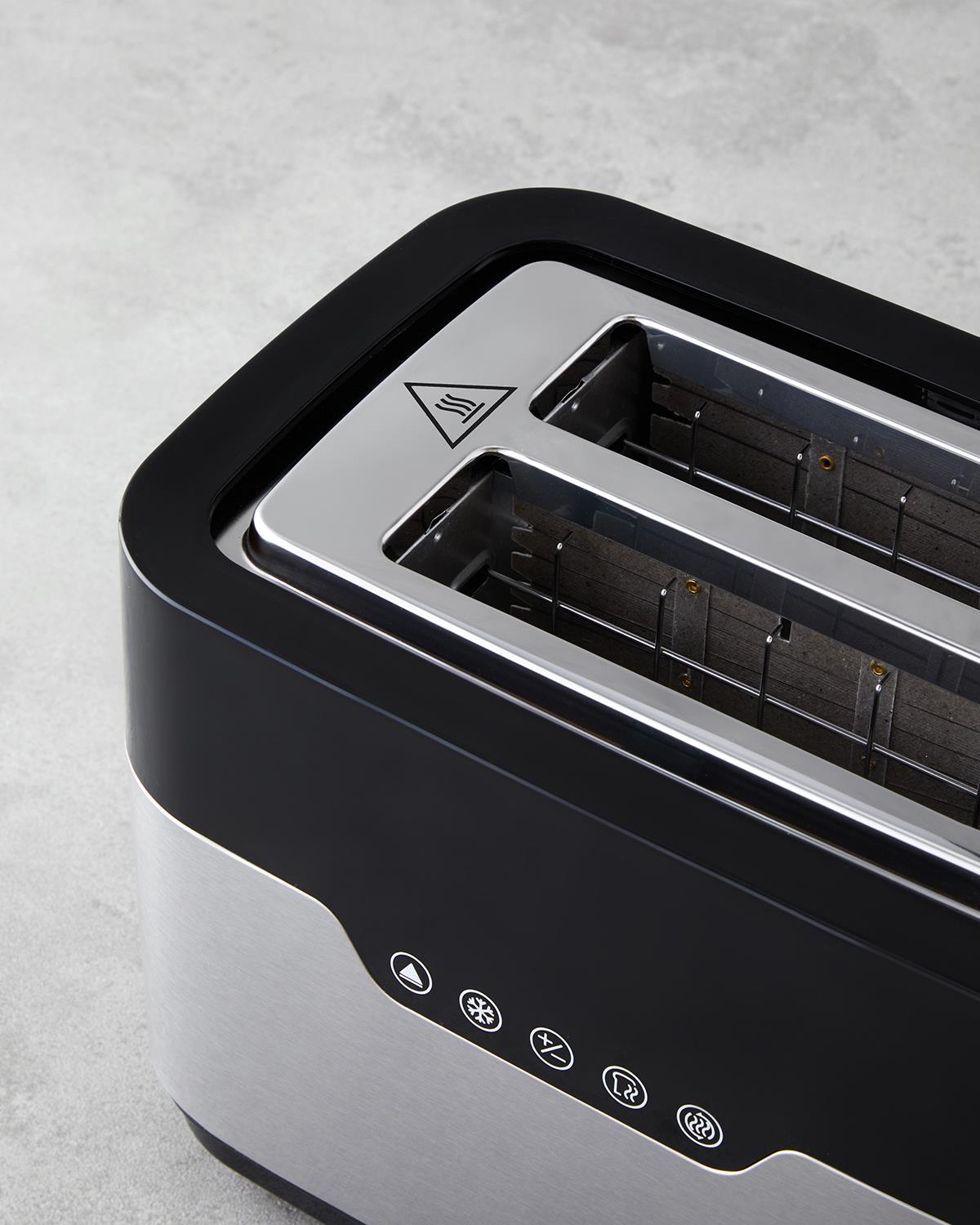 EKM 5001 Dijital Ekmek Kızartma Makinesi 920W Siyah-Krom