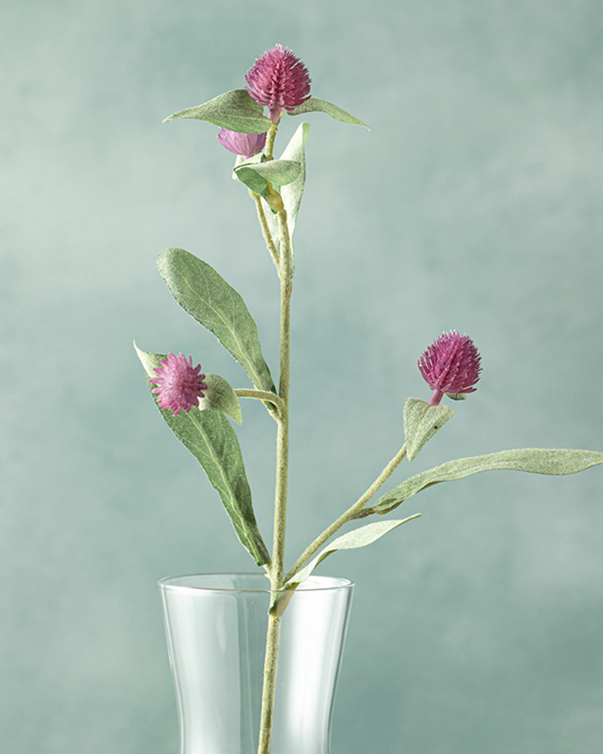 Elegant Flower Tek Dal Yapay Çiçek 4 Mor