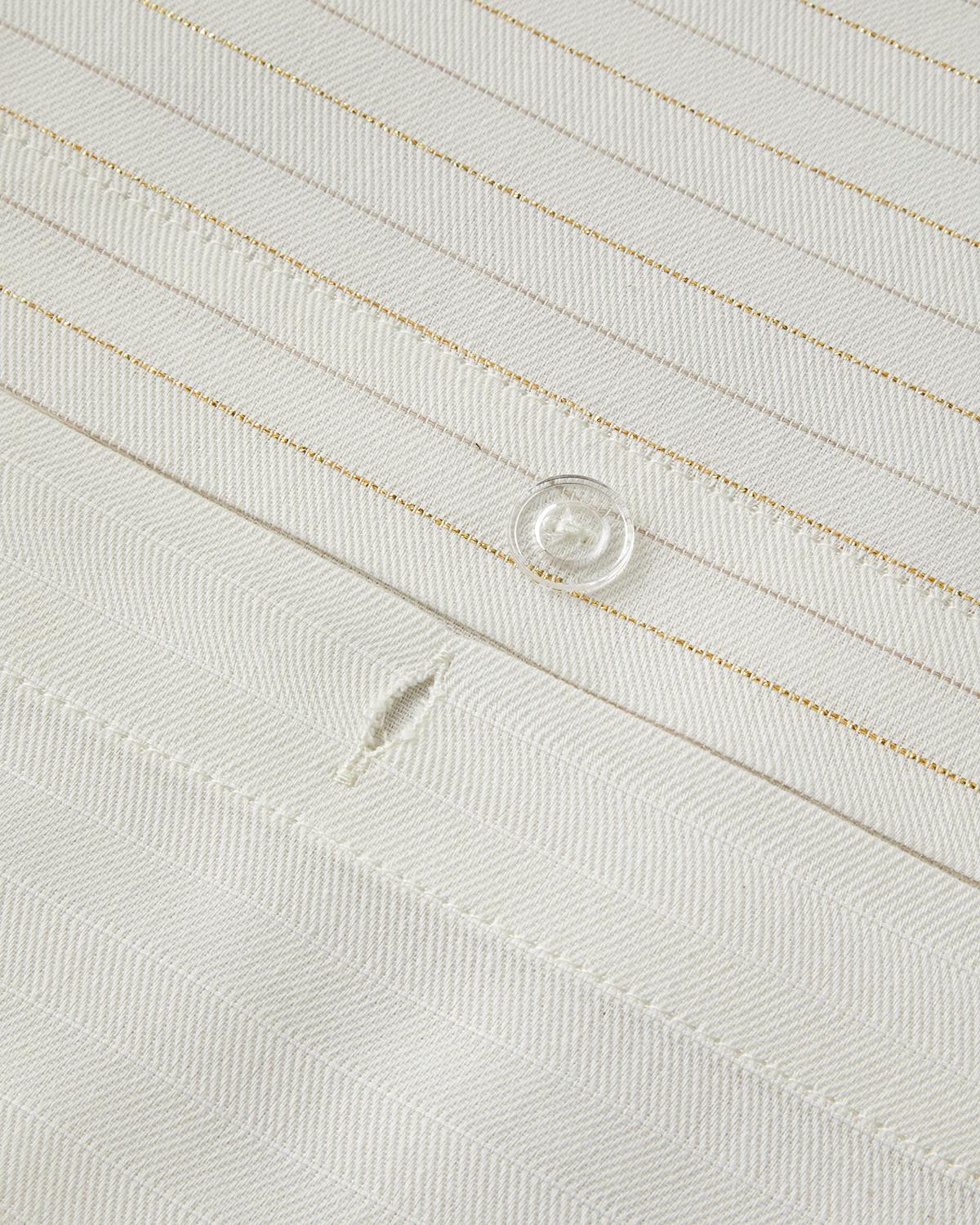 Elegant İpliği Boyalı Çift Kişilik Nevresim Takımı 200x220 cm Gold