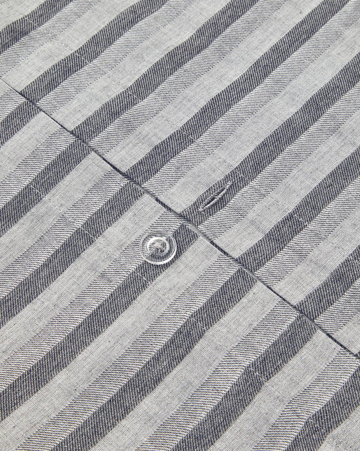 Elite Lines İpliği Boyalı Çift Kişilik Nevresim Takımı 200x220 cm Gri