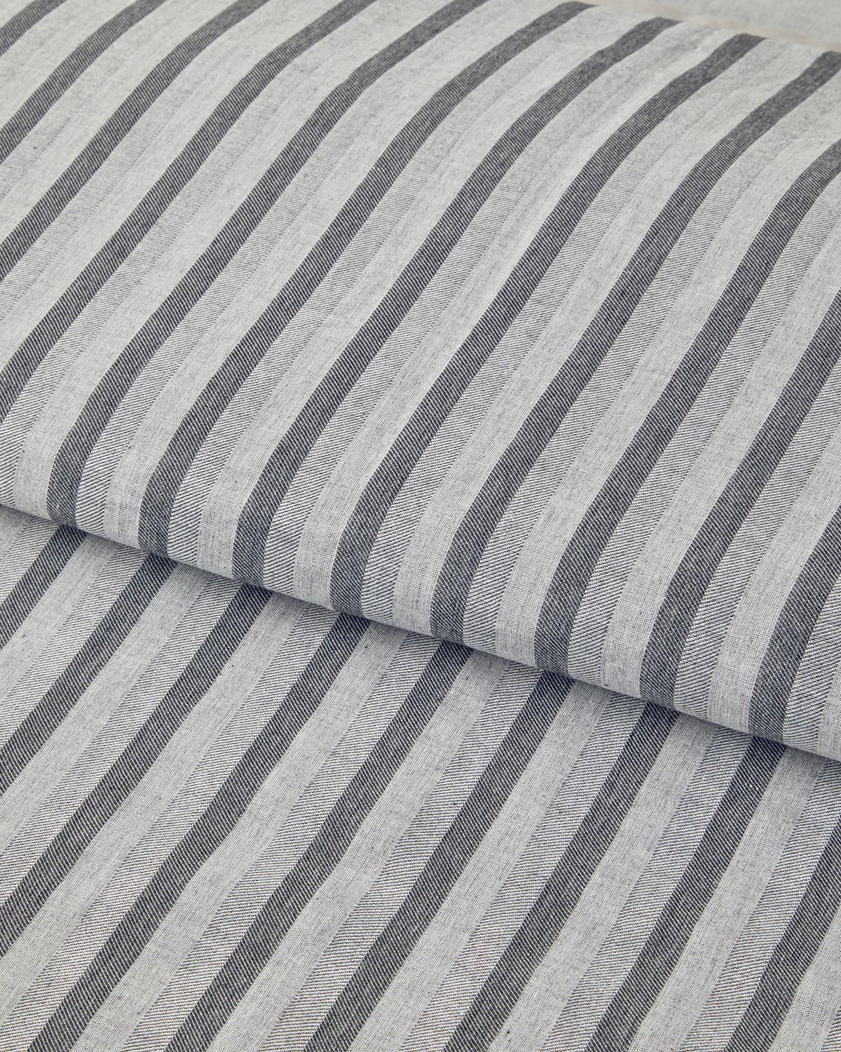 Elite Lines İpliği Boyalı Tek Kişilik Nevresim Takımı 160x220 cm Gri
