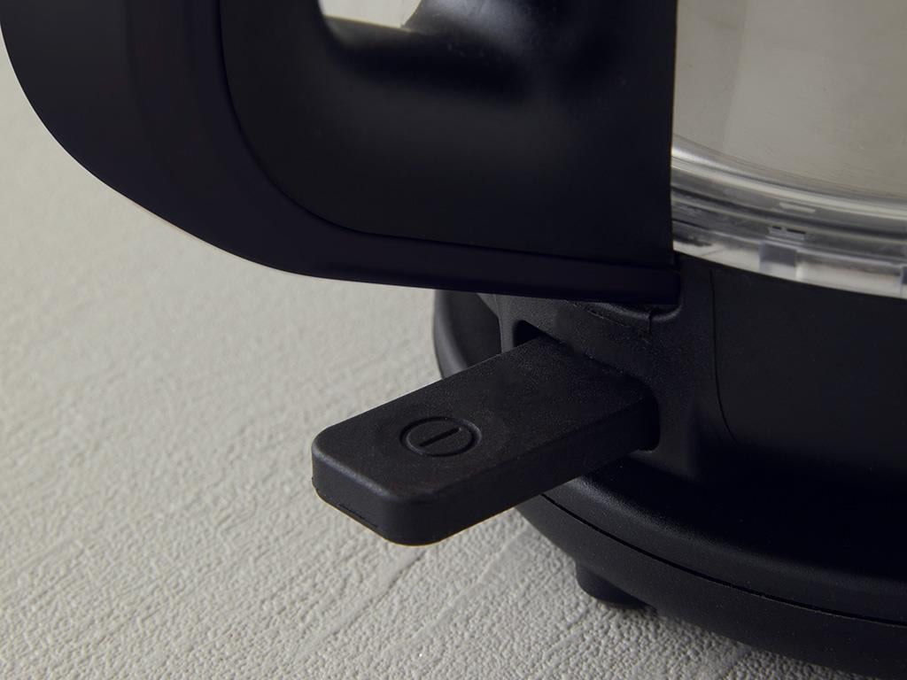 English Home CMK 6001 Cam Çay Makinesi ve Kettle Siyah