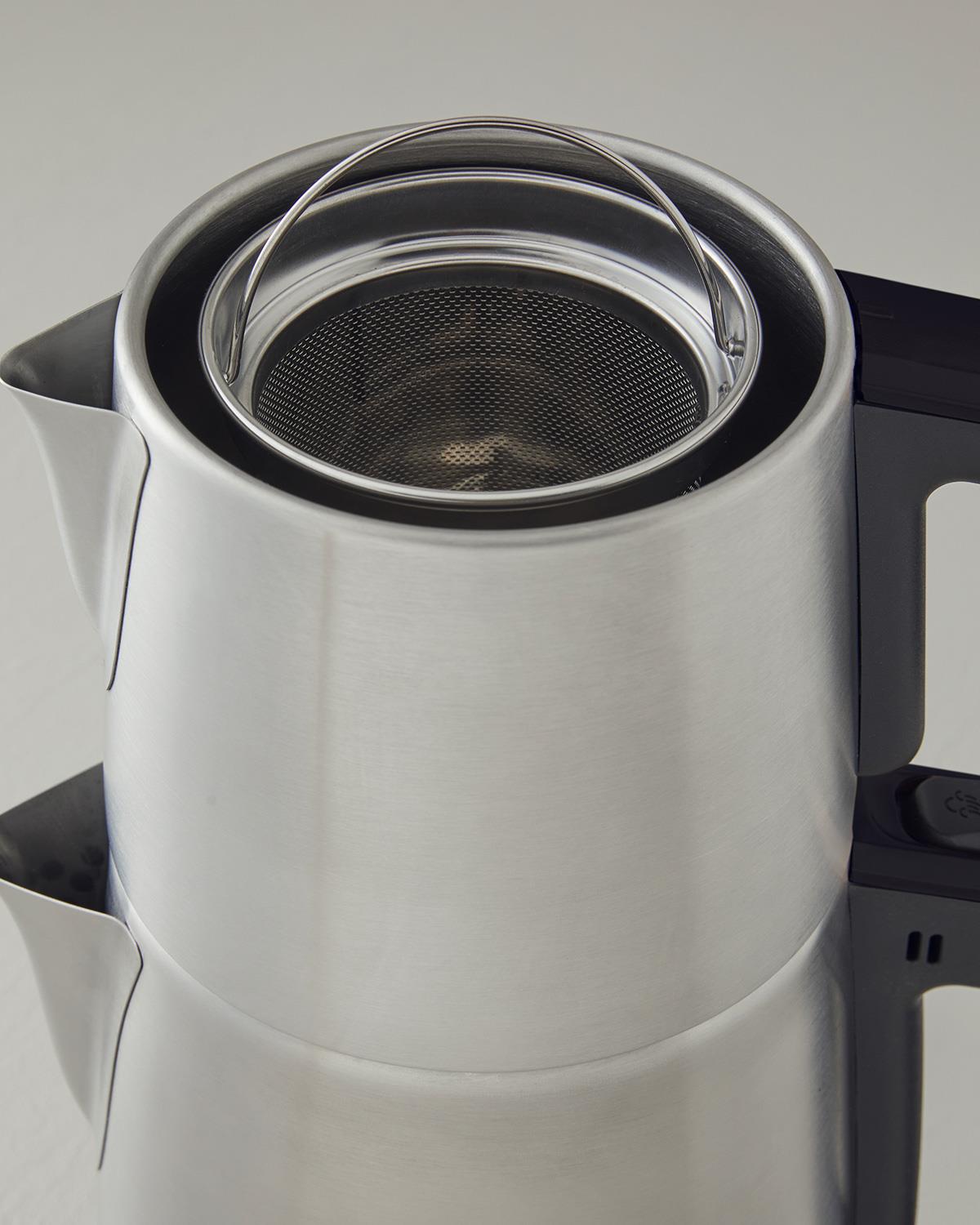 English Home CMK 6010 Inox Çay Makinesi ve Kettle Siyah