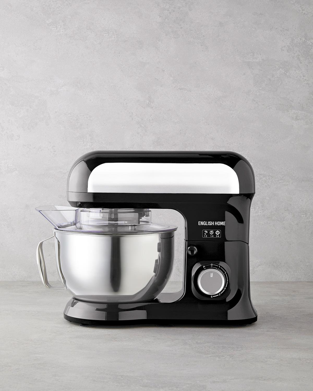 English Home SMR 3001 Hammurix Hamur Yoğurma Makinesi 5,5 L Siyah-Krom