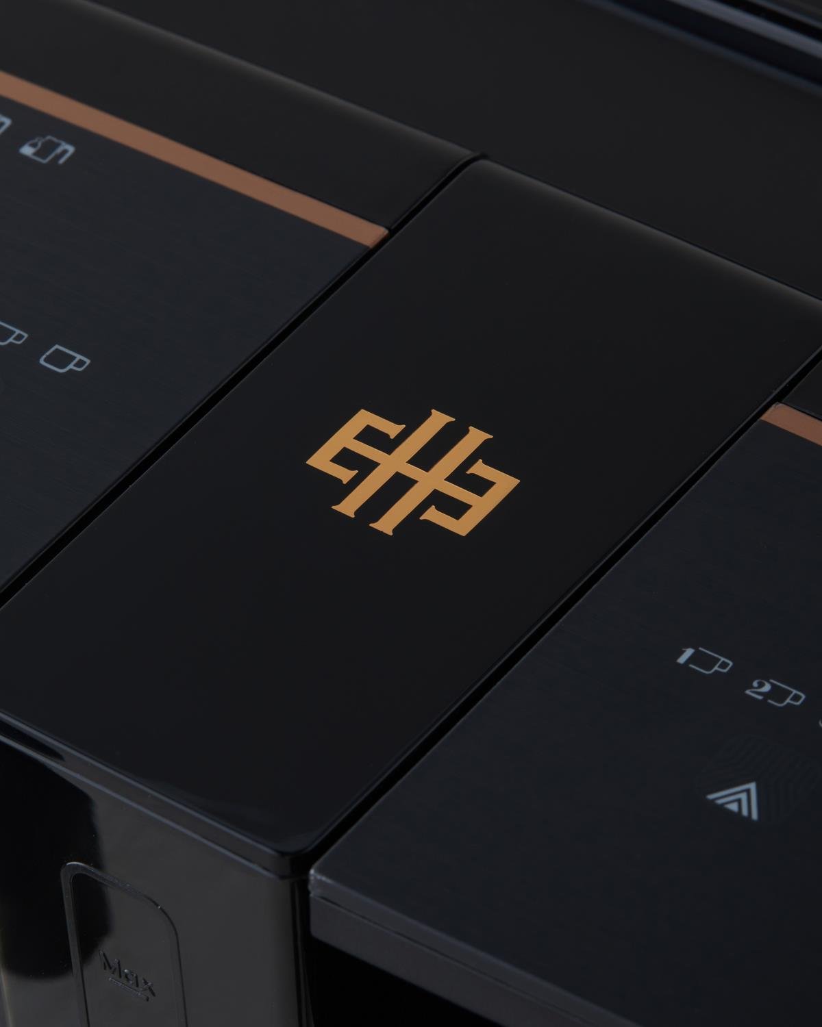 English Home TKM 6020 Su Hazneli Çift Hazneli Türk Kahvesi Makinesi Siyah-Bakır