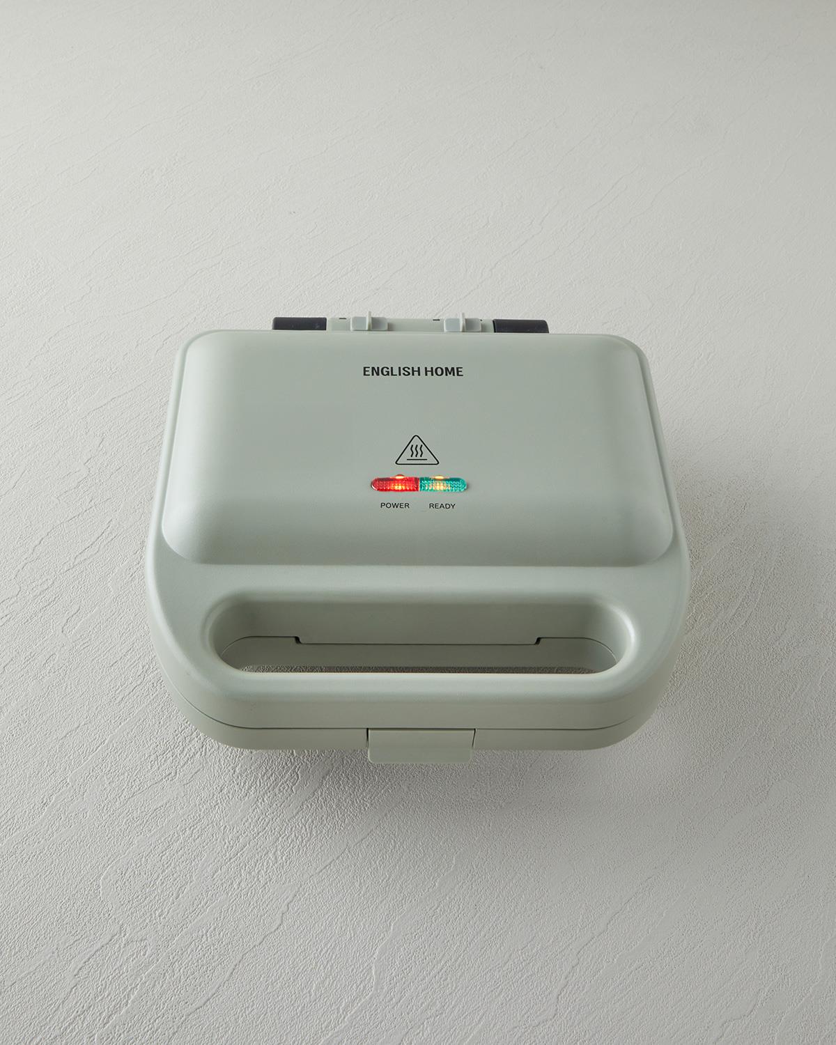 English Home TMK 5001 Mini Waffle ve Tost Makinesi 900W Yeşil