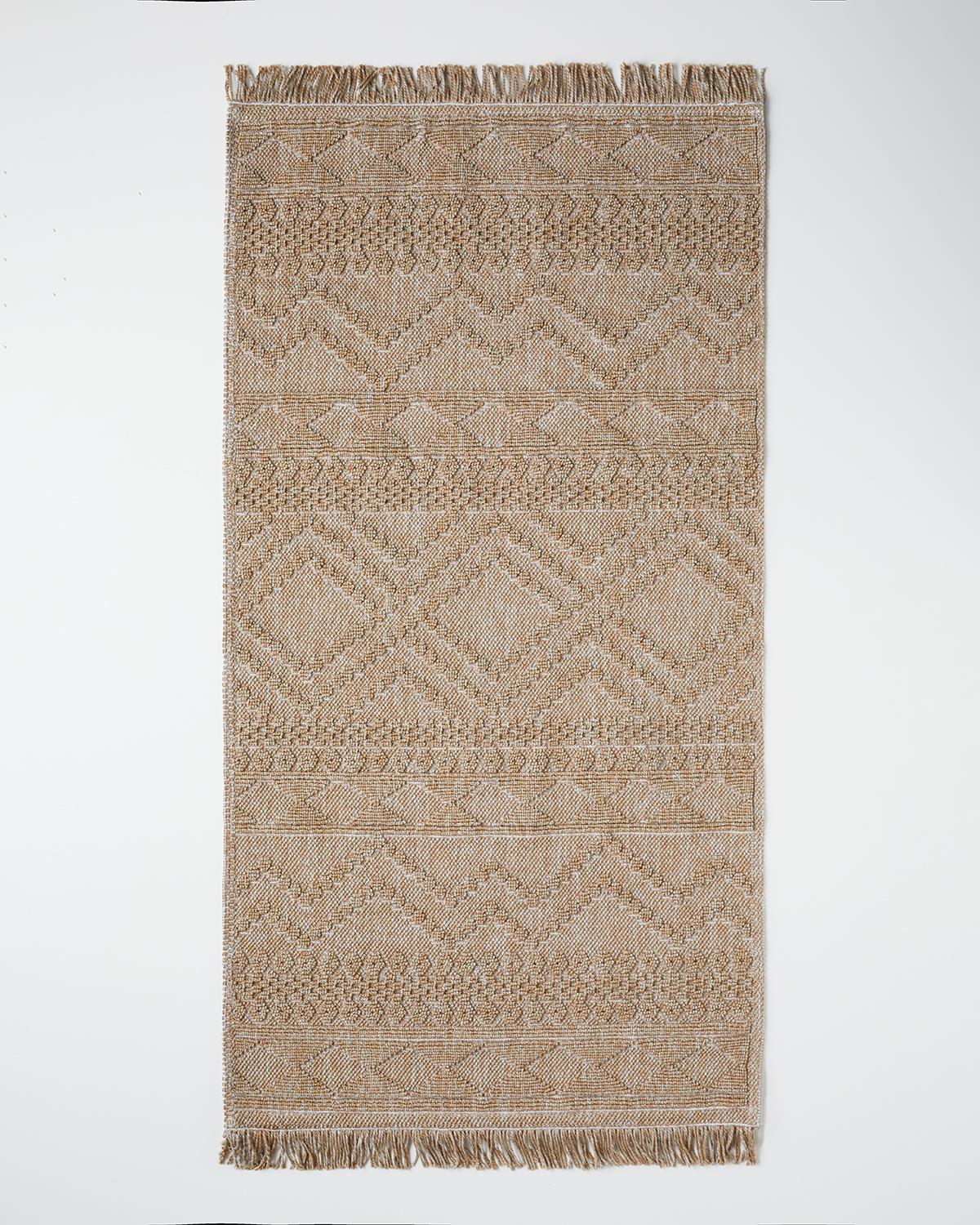 Ethnic Bukle Kilim 120x180 cm Natural