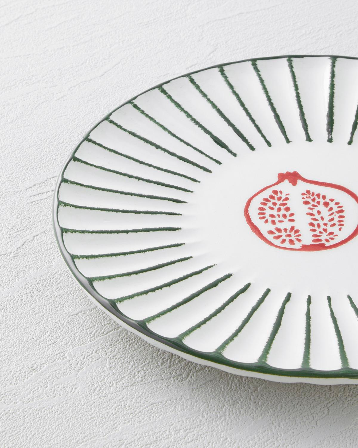 Etna Seramik Pasta Tabağı 21 cm Kırmızı