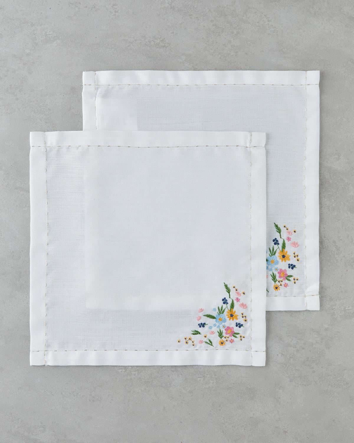 Euphoria Polyester 2'li Misafir Peçetesi 38x38 cm Renkli