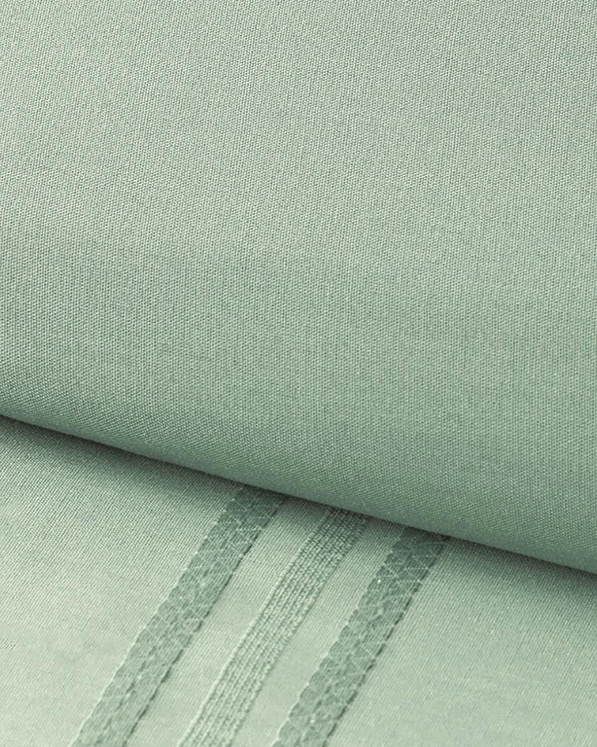 Fancy Premium Soft Cotton Çift Kişilik Nevresim Takımı Seledon
