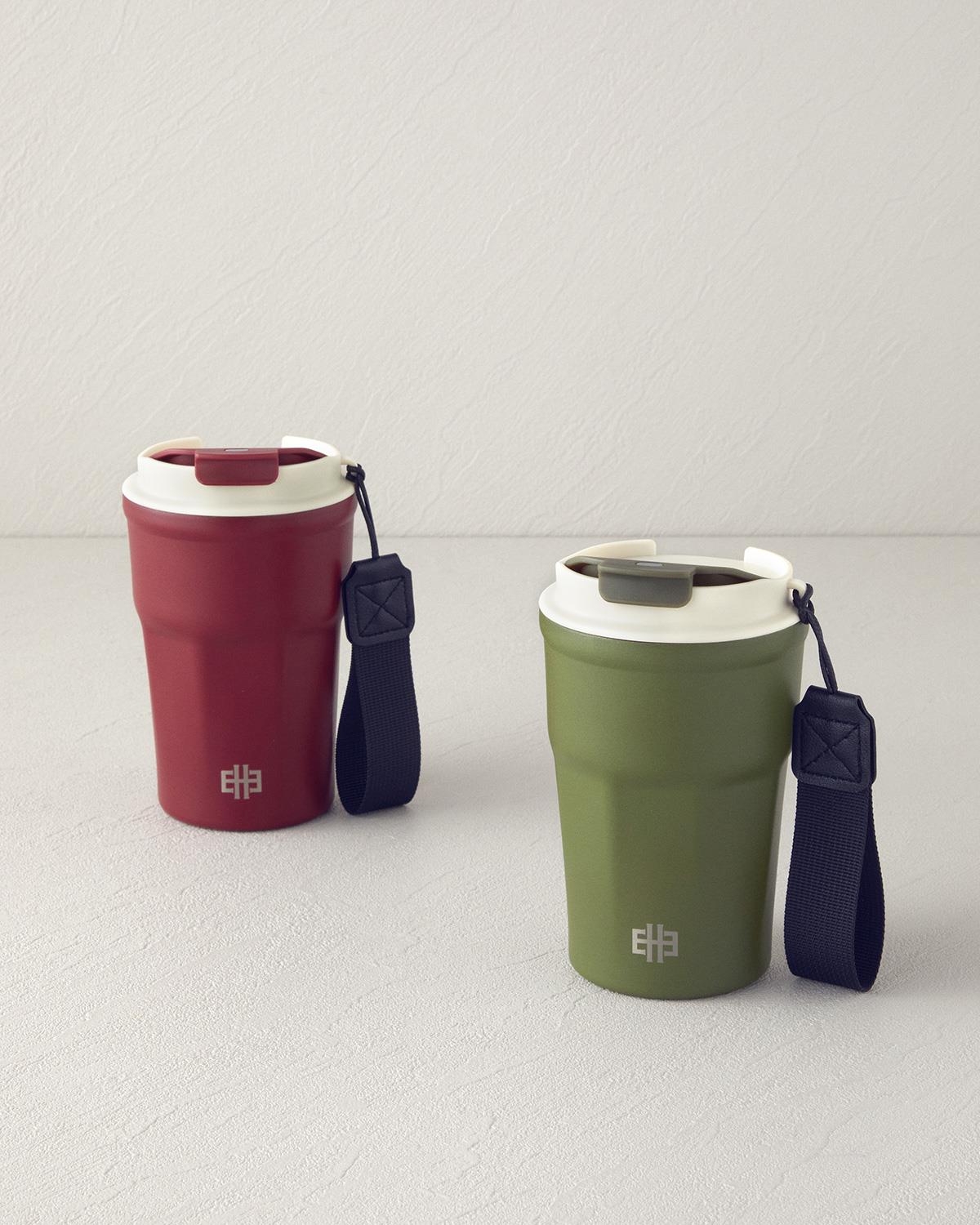 Fiera Paslanmaz Çelik Termos 360 ml Bordo
