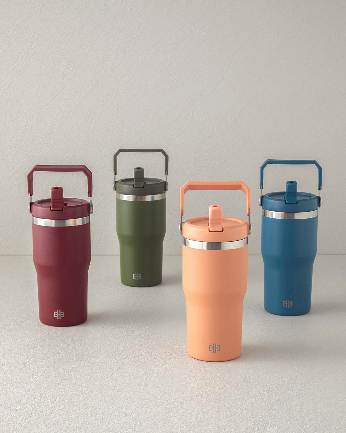 Fiera Paslanmaz Çelik Termos 600 ml Turuncu