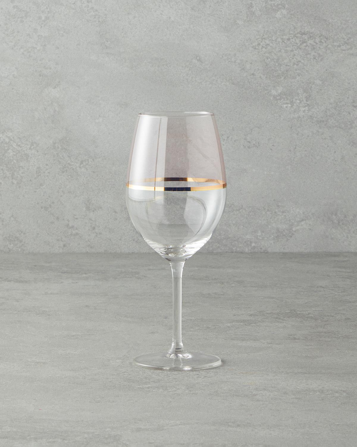 Fiore Cam 4'lü Kadeh 540 Ml Açık Pembe