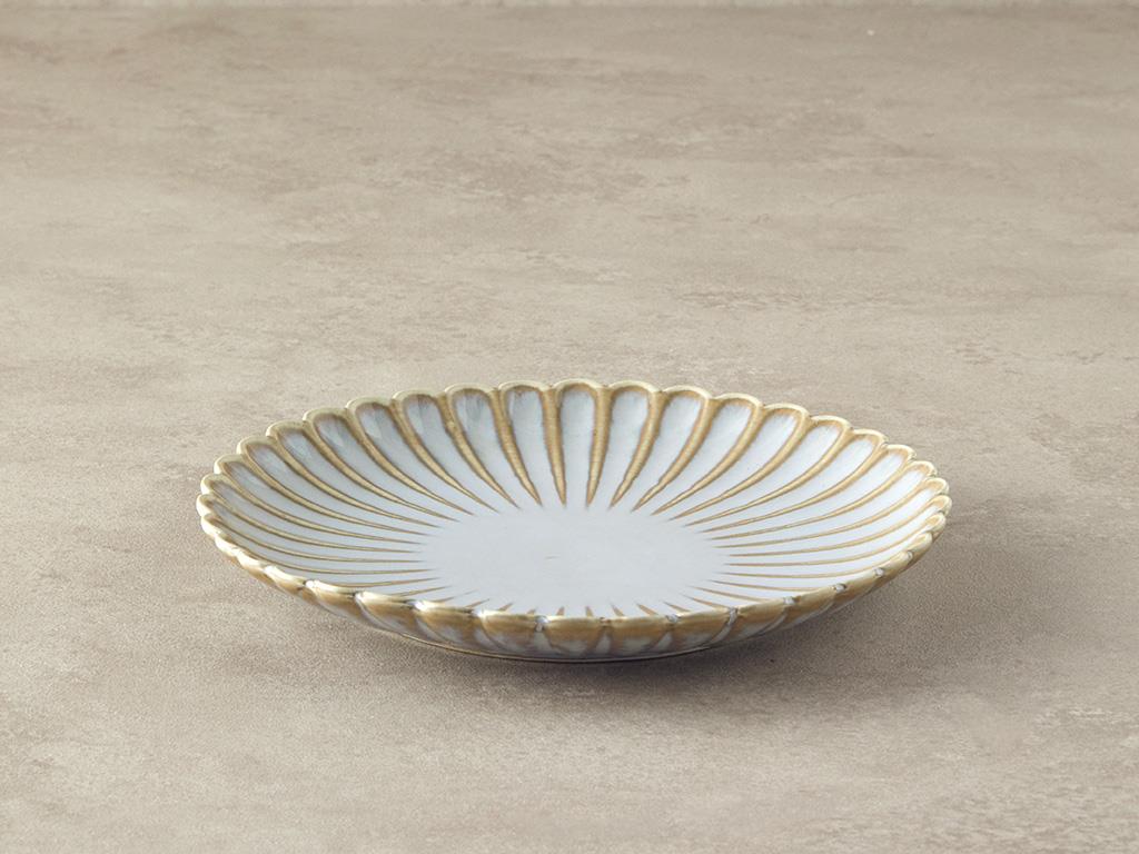 Fiore New Bone China Pasta Tabağı Gri