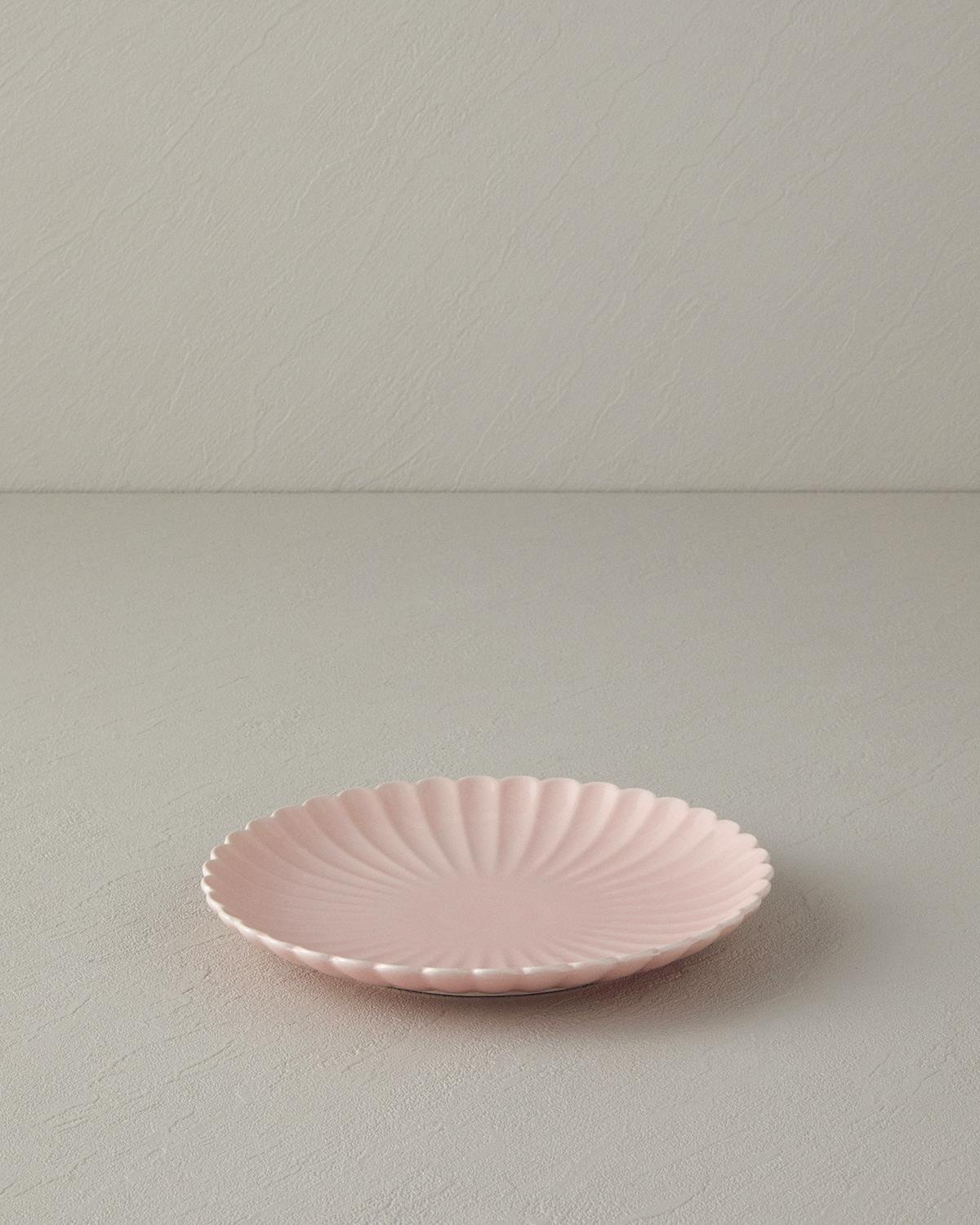 Fiore New Bone China Pasta Tabağı Pudra