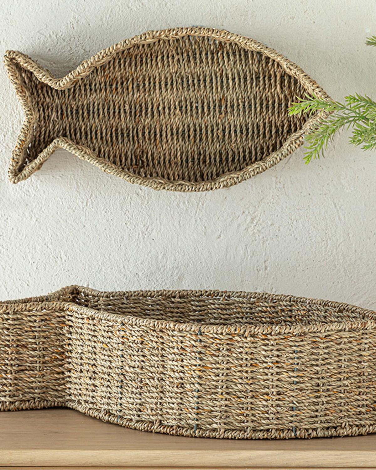 Fish Sepet 35x20x32 cm Kahve
