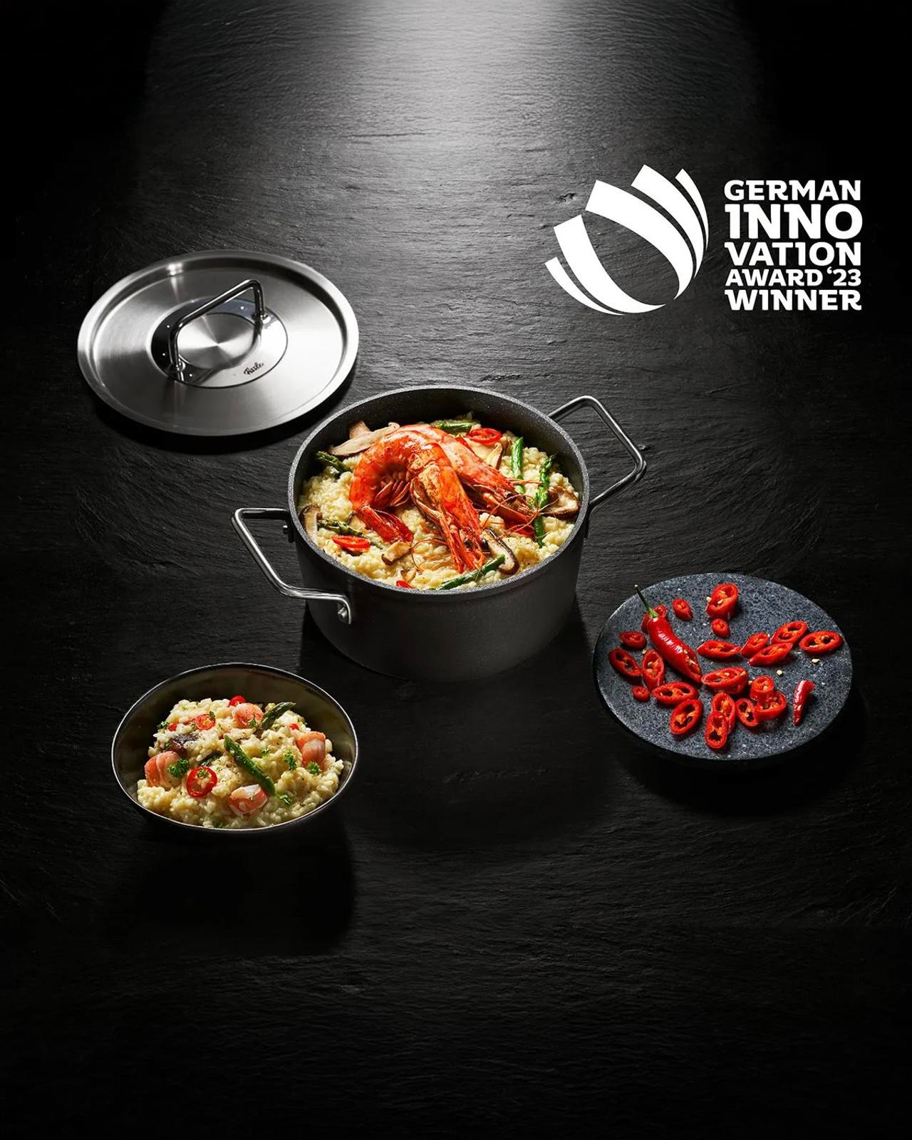 Fissler Adamant 5 Parça Tencere Seti 18-20-24 cm Siyah