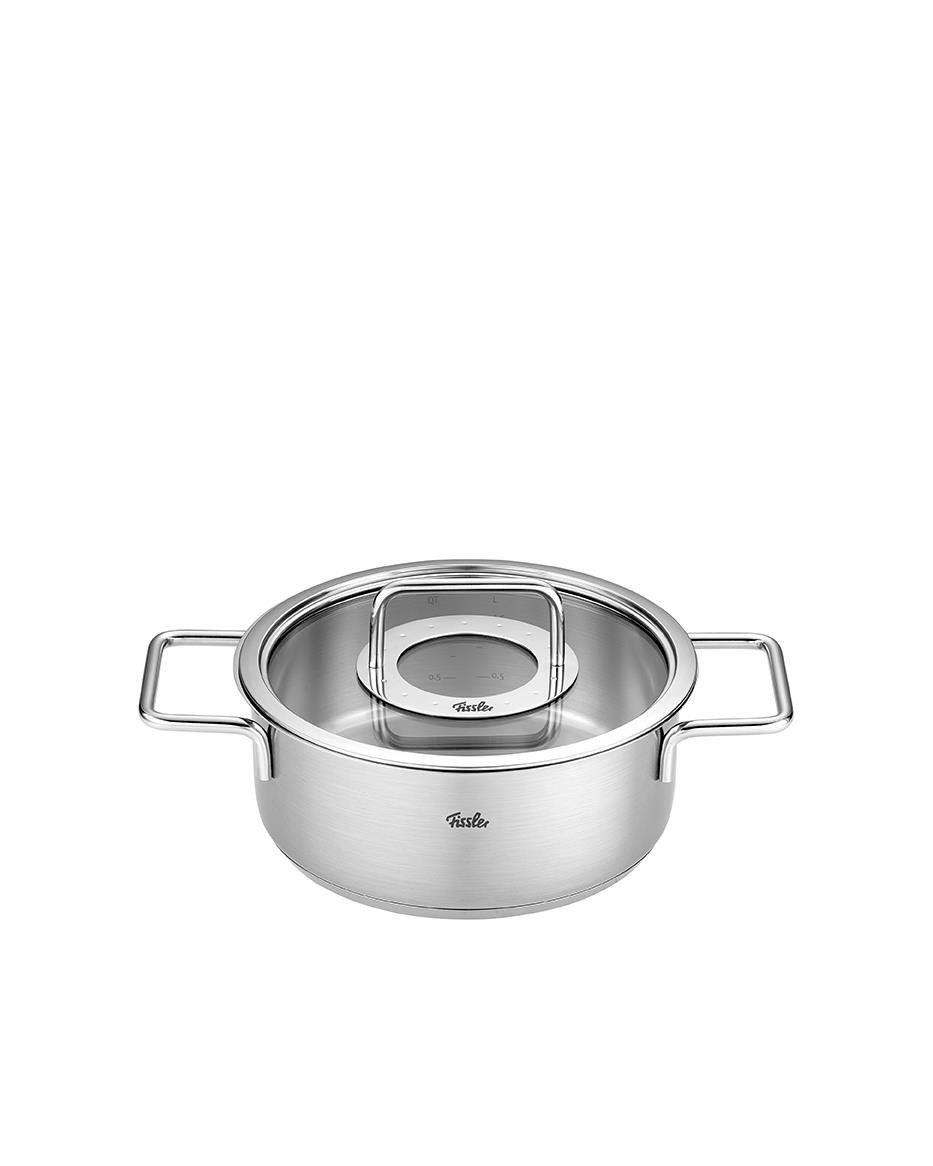 Fissler Pure Collection Paslanmaz Çelik 9 Parça Tencere Seti 16-16-20-20-24 cm Silver