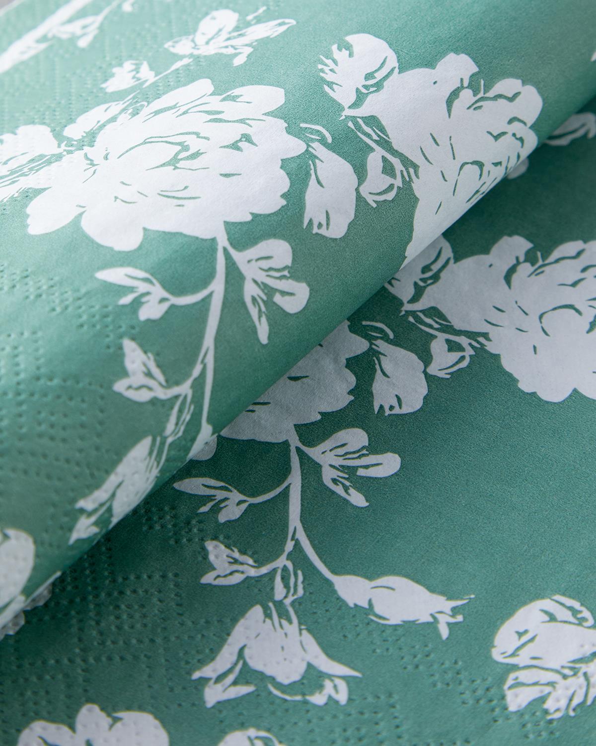 Florella Kağıt 20'li Kağıt Peçete 33x33 cm Yeşil