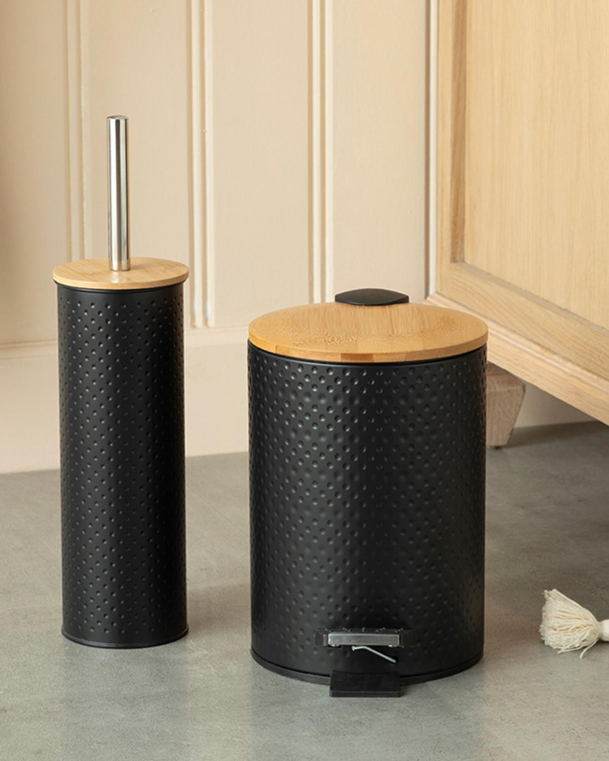 Floria Metal Banyo Çöp Kovası Antrasit