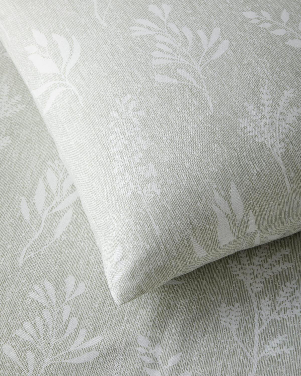 Florine Kolay Ütülenir Çift Kişilik Nevresim Takımı 200x220 cm Açık Yeşil