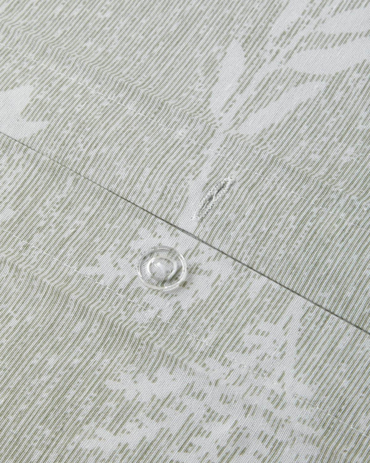 Florine Kolay Ütülenir Çift Kişilik Nevresim Takımı 200x220 cm Açık Yeşil