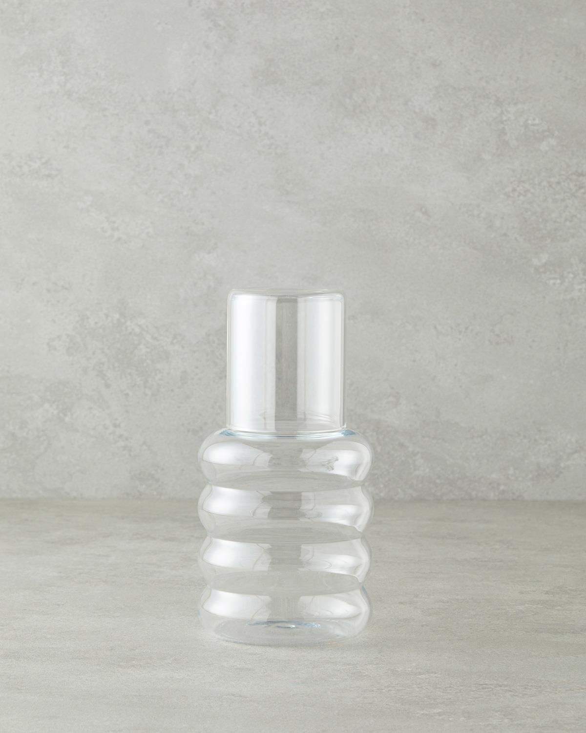Flow Cam Başucu Sürahi 1000 ml + 300 ml Şeffaf