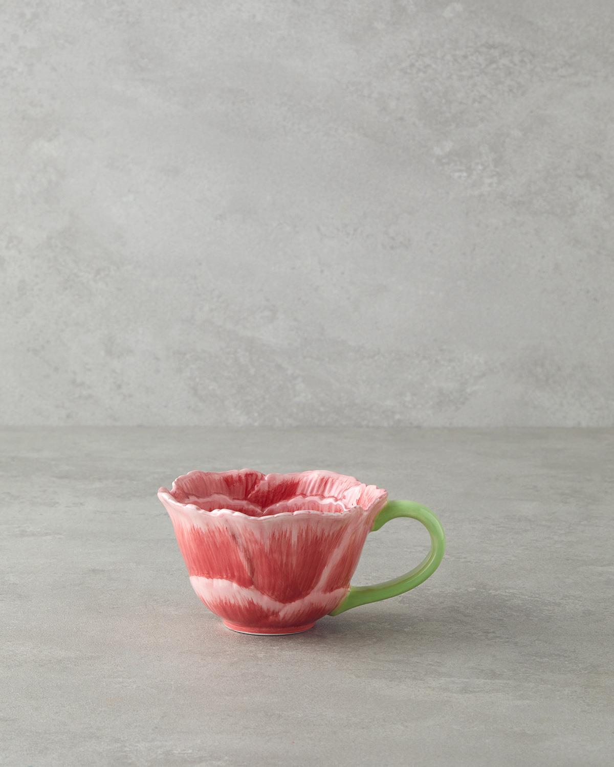 Flowerella Dolomite Kupa 250 ml Pembe