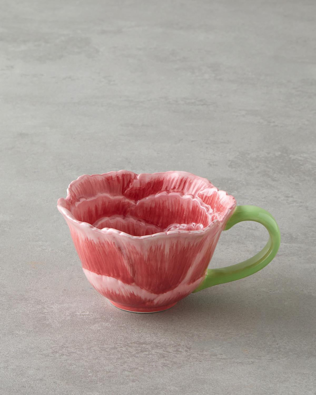 Flowerella Dolomite Kupa 250 ml Pembe