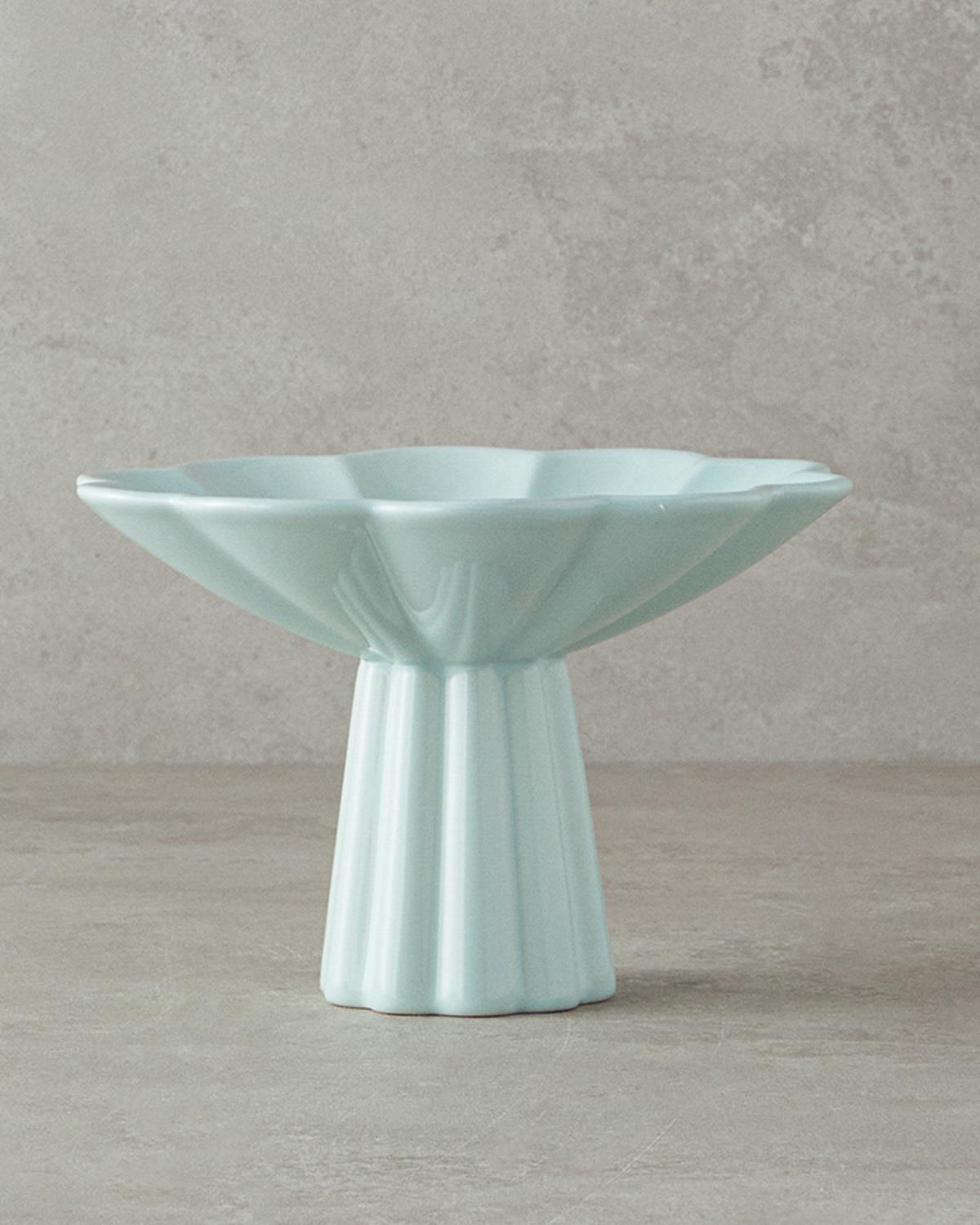 Floweret Stoneware Dekoratif Tabak Mint