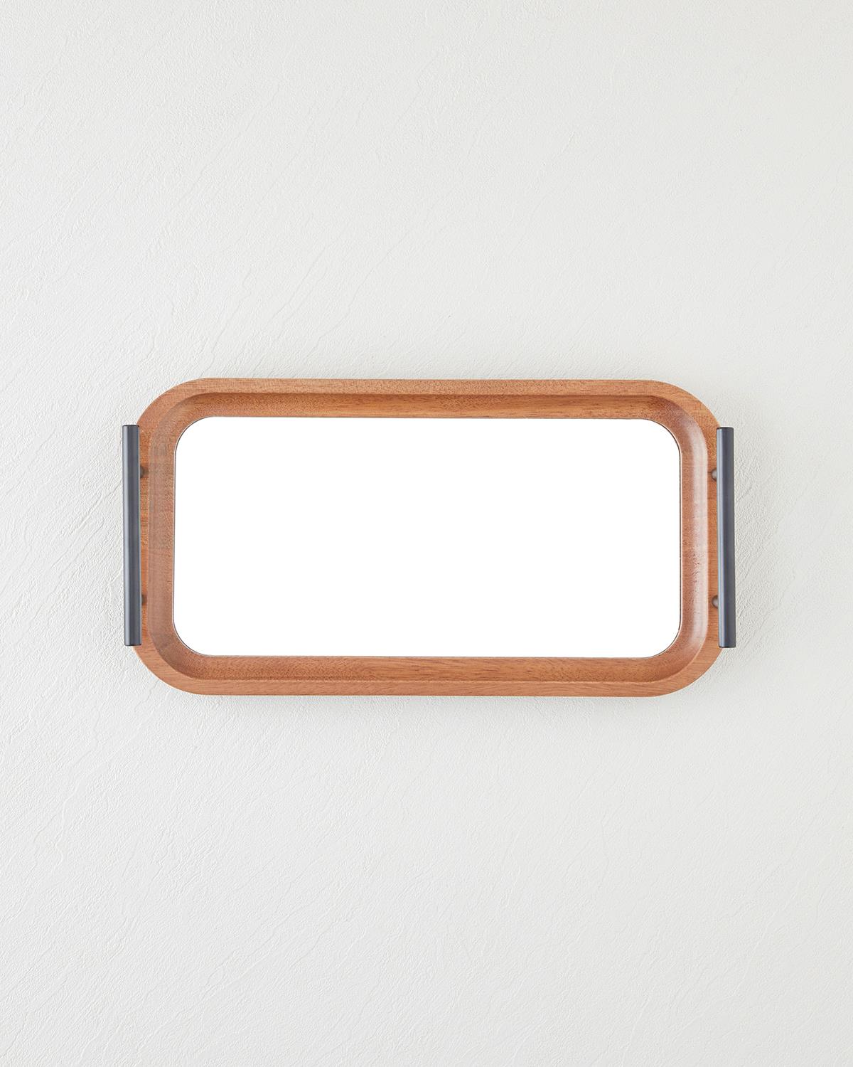 Frida Dekoratif Tepsi 19x36 cm Kahve