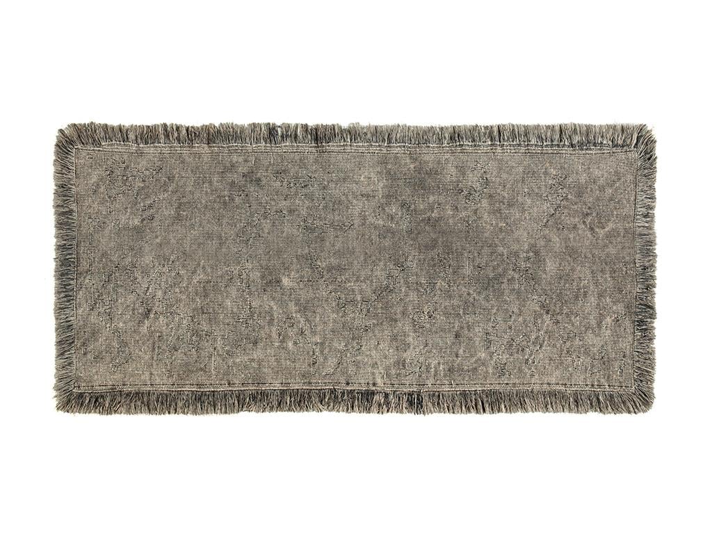 Fringe Pamuk Kilim Bej