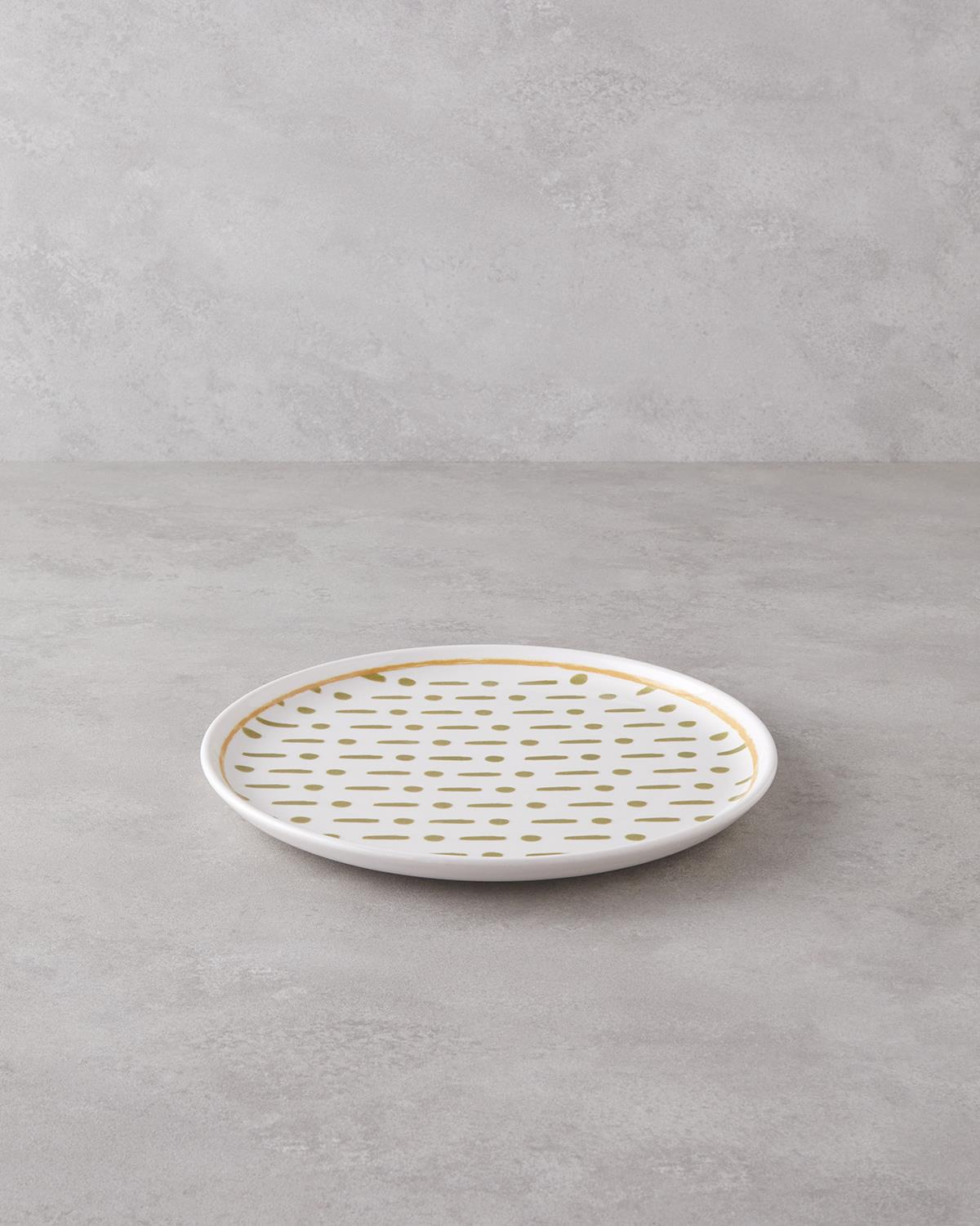 Fusion Seramik Servis Tabağı 26 cm Yeşil