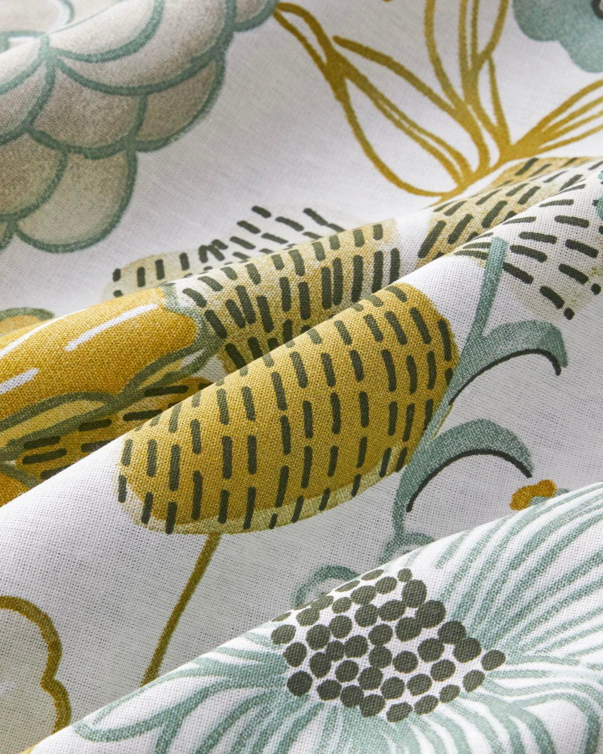 Garden Glory Pamuk Çift Kişilik Nevresim Takımı 200x220 cm Yeşil