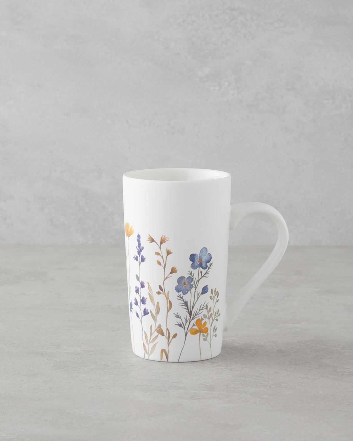 Gardenia Elegance New Bone China Kupa 500 ml Renkli