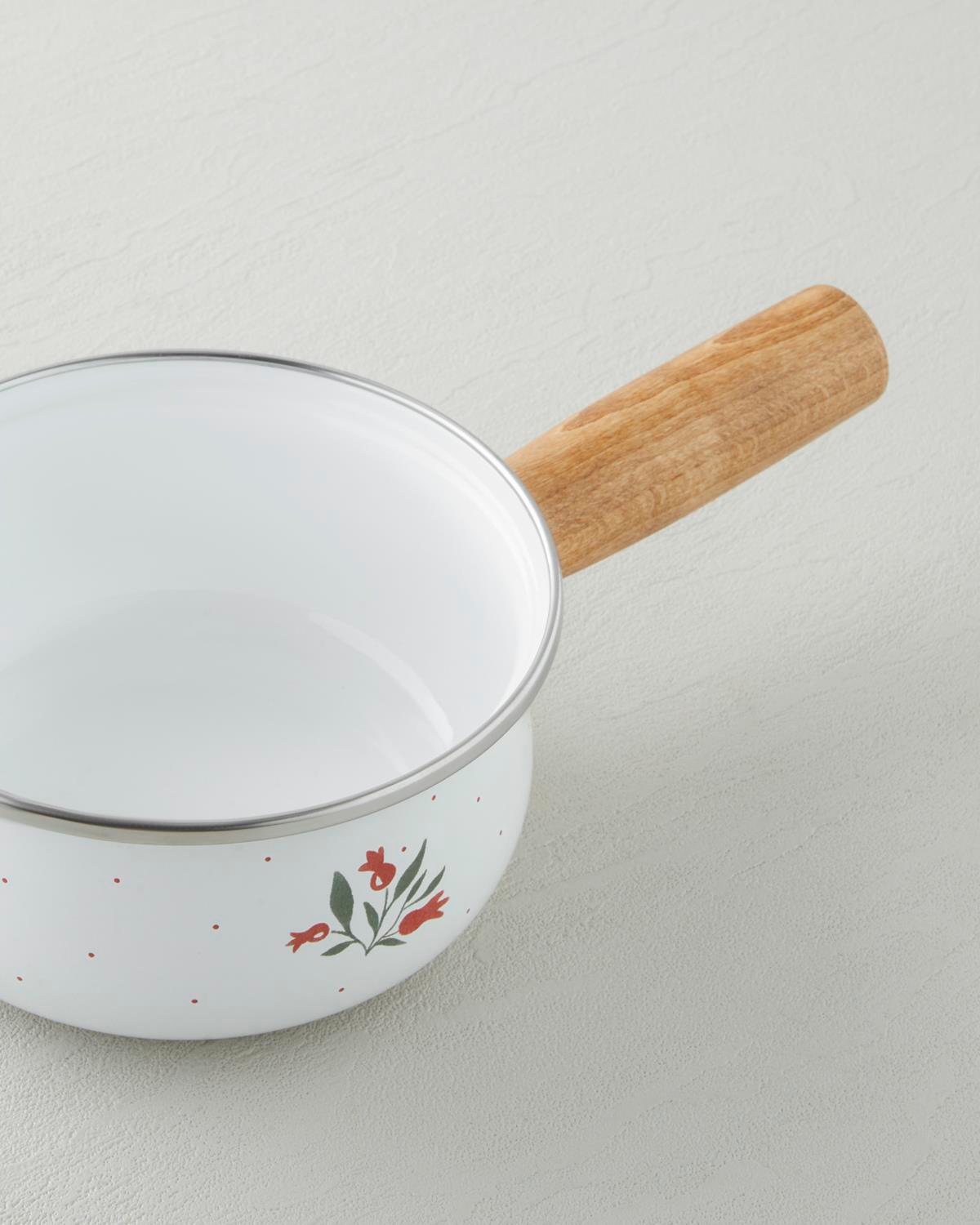 Garnet Emaye Sos Tenceresı 1,1 L Beyaz