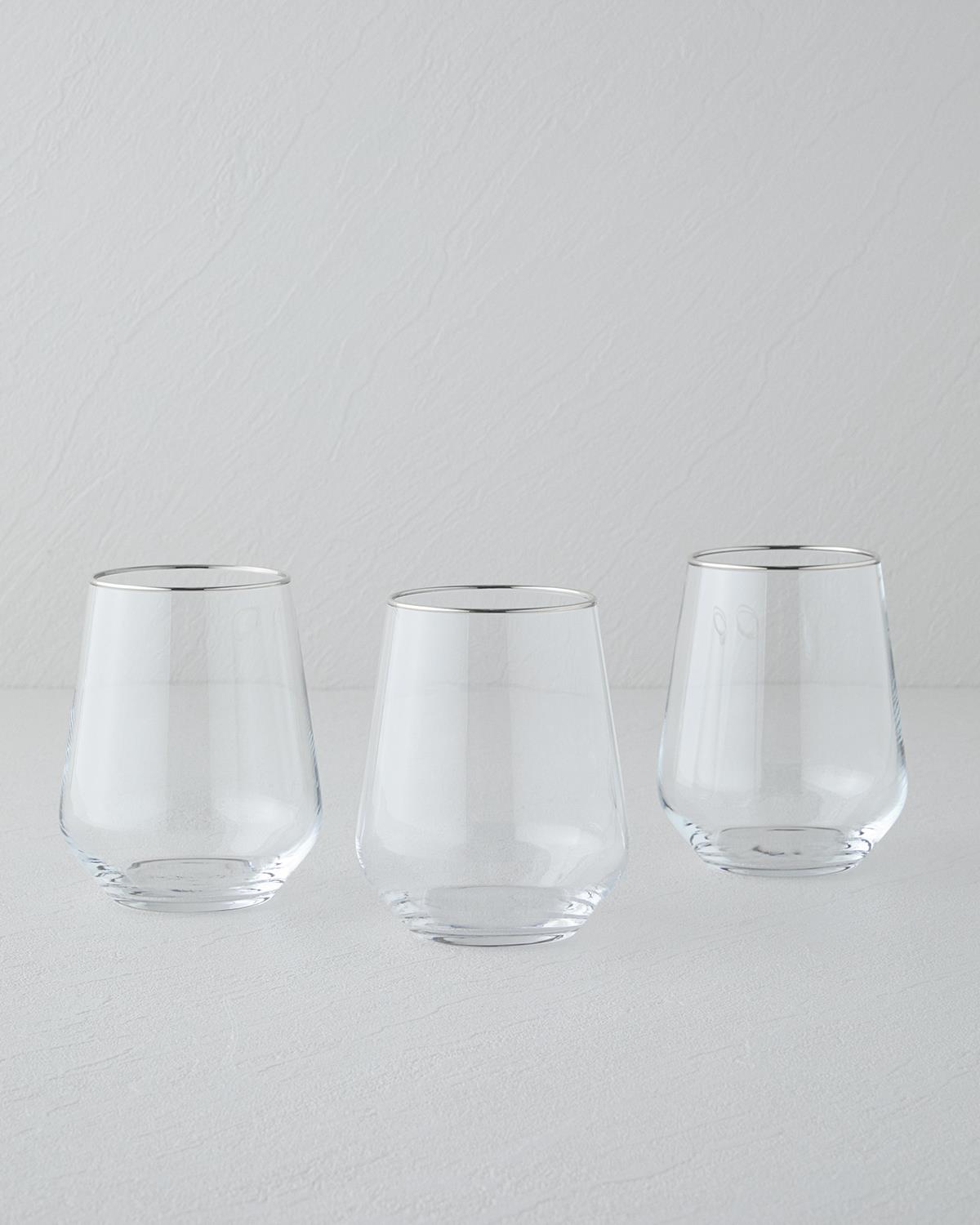 Gleam Cam 3'lü Bardak 425 ml Silver