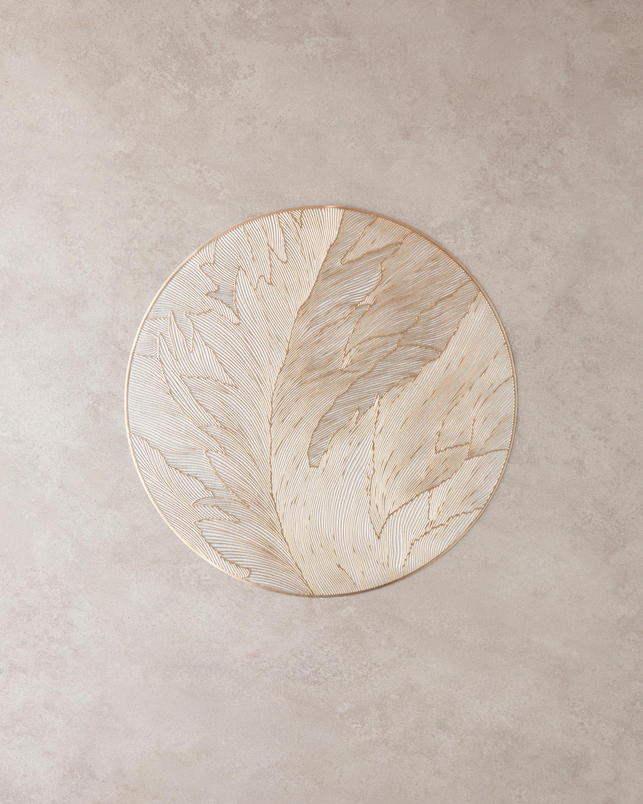 Glint Pvc 2'li Amerikan Servis 38 cm Gold