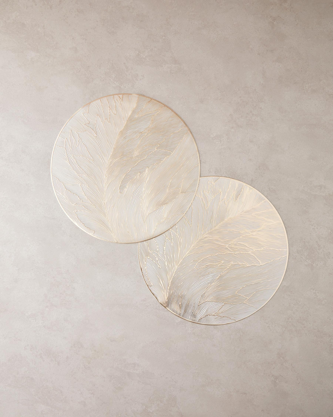 Glint Pvc 2'li Amerikan Servis 38 cm Gold